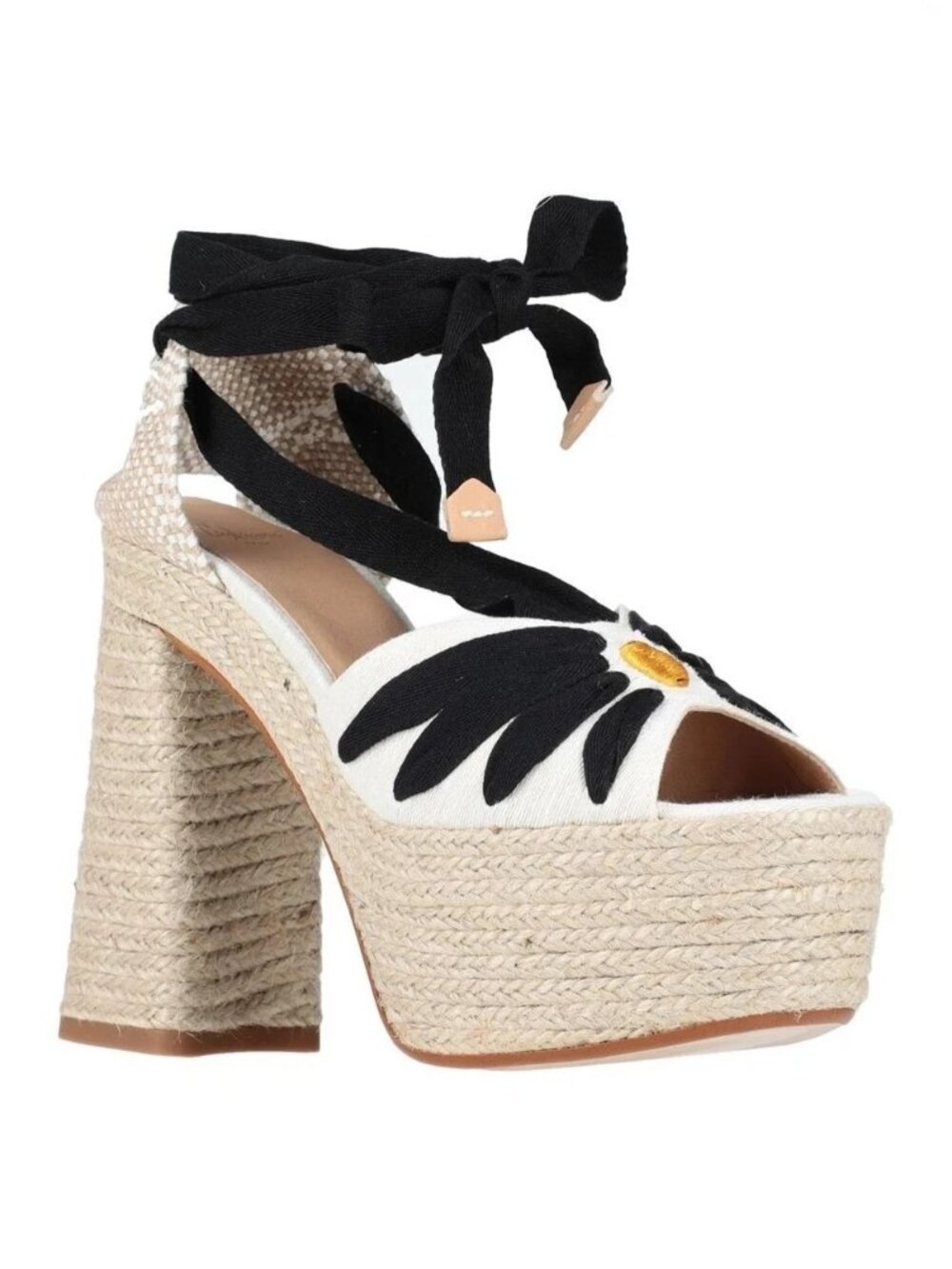NEW Castaner flower espadrille platform heels sandals EU38 US 7.5 $270